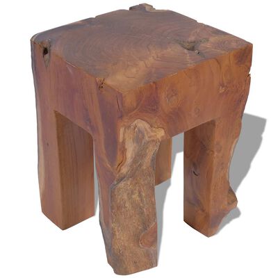 vidaXL Stool Solid Teak Wood,  vidaXL Stool Solid Teak Wood