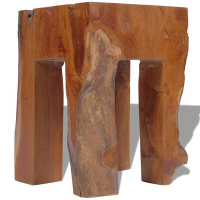 vidaXL Stool Solid Teak Wood,  vidaXL Stool Solid Teak Wood
