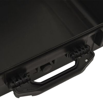 vidaXL Portable Flight Case Black 47x36x18 cm PP,  vidaXL Portable Flight Case Black 47x36x18 cm PP