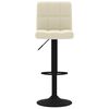vidaXL Bar Stools 2 pcs Cream Velvet