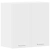 vidaXL Hanging Cabinet Lyon White 60x31x60 cm Engineered Wood