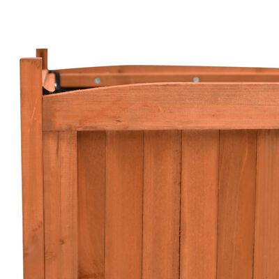 vidaXL Raised Beds 2 pcs 50x50x50 cm Firwood