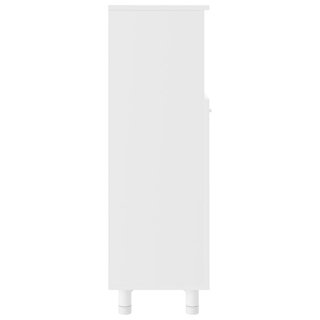 vidaXL Bathroom Cabinet White 30x30x95 cm Engineered Wood