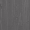 vidaXL Sideboard HAMAR Light Grey 113x40x80 cm Solid Wood Pine