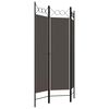 vidaXL 3-Panel Room Divider Anthracite 120x180 cm