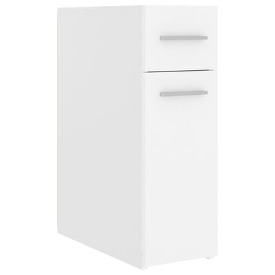 vidaXL Apothecary Cabinet White 20x45.5x60 cm Engineered Wood, white vidaXL Apothecary Cabinet White 20x45.5x60 cm Engineered Wood