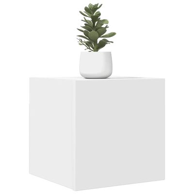 vidaXL Wall Mounted TV Cabinets 2 pcs White 30.5x30x30 cm, white vidaXL Wall Mounted TV Cabinets 2 pcs White 30.5x30x30 cm