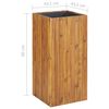 vidaXL Garden Raised Bed 43.5x43.5x90 cm Solid Acacia Wood