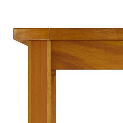 vidaXL Garden Table 200x100x74 cm Solid Wood Acacia, brown vidaXL Garden Table 200x100x74 cm Solid Wood Acacia
