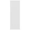 vidaXL Wall Shelf White 104x20x58.5 cm Engineered Wood