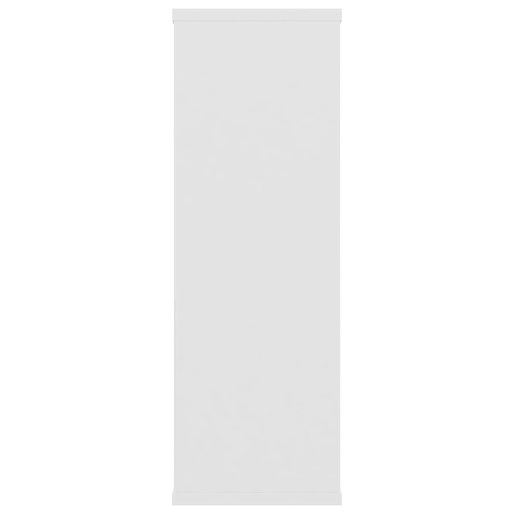 vidaXL Wall Shelf White 104x20x58.5 cm Engineered Wood