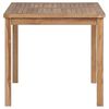 vidaXL 3 Piece Garden Dining Set 80x80 cm Solid Teak Wood