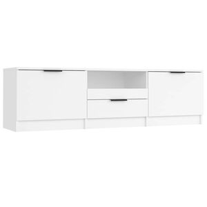 vidaXL TV Cabinet White 140x35x40 cm Engineered Wood