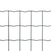 vidaXL Euro Fence Steel 10x1.0 m Green