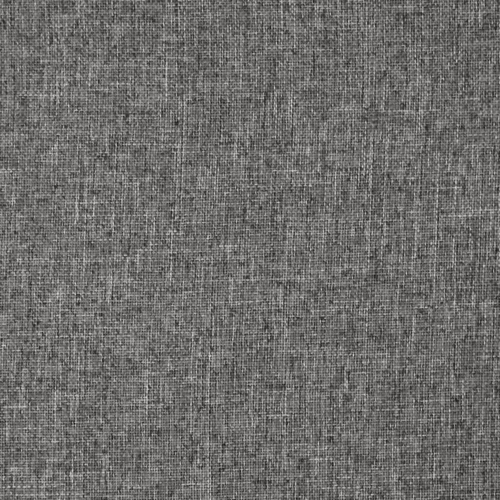 vidaXL Swivel Floor Chair Light Grey Fabric