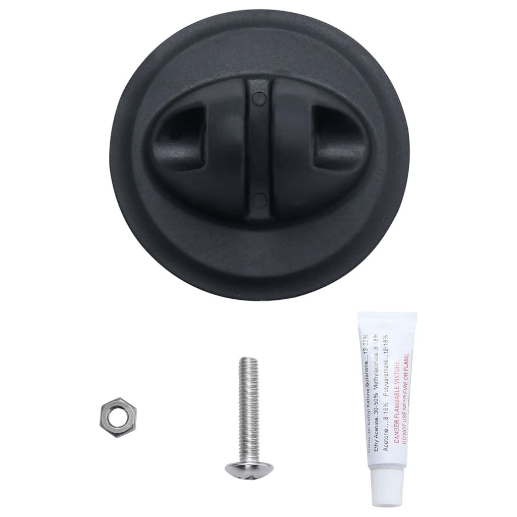 vidaXL Bimini Mounting Kit for Inflatable Boat