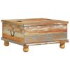 vidaXL Coffee Table Reclaimed Wood 70x70x38 cm