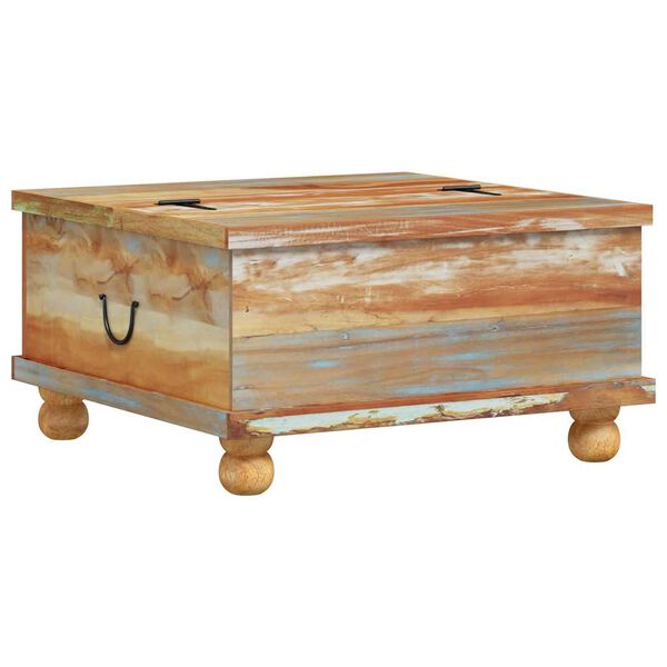 vidaXL Coffee Table Reclaimed Wood 70x70x38 cm