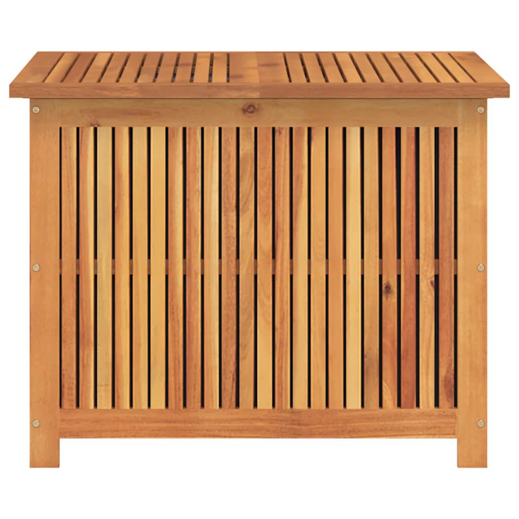 vidaXL Garden Storage Box 75x75x58 cm Solid Wood Acacia