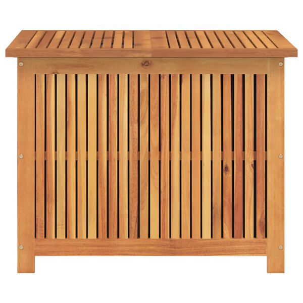 vidaXL Garden Storage Box 75x75x58 cm Solid Wood Acacia