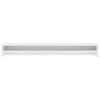 vidaXL Monitor Stand White 100x24x13 cm Engineered Wood