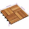 vidaXL 10 pcs Acacia Decking Tiles 30 x 30 cm