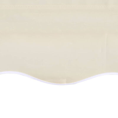 vidaXL Awning Top Sunshade Canvas Cream 4 x 3 m, cream vidaXL Awning Top Sunshade Canvas Cream 4 x 3 m