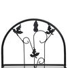 vidaXL 3-Layer Plant Rack Black 52x28x128 cm Iron
