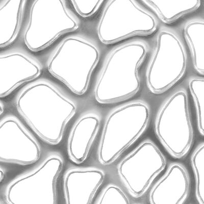 vidaXL Coffee Table Casted Aluminium 70x30 cm Silver,  vidaXL Coffee Table Casted Aluminium 70x30 cm Silver