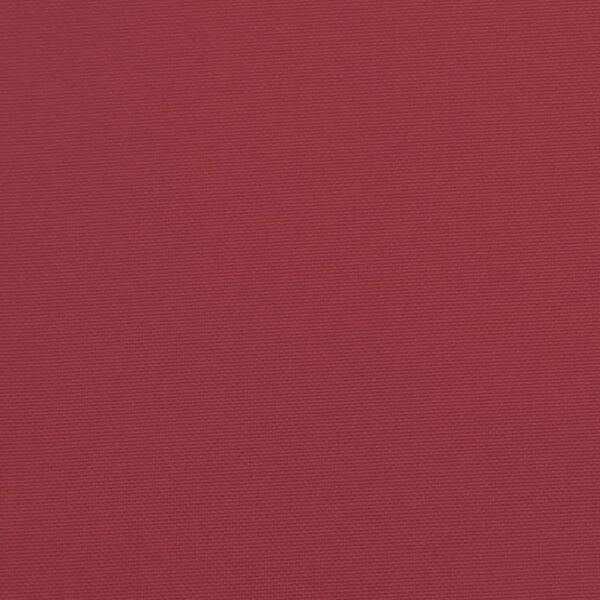 vidaXL Garden Bench Cushions 2pcs Wine Red 120x50x7cm Oxford Fabric