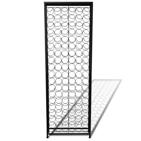 vidaXL Wine Rack for 108 Bottles Metal