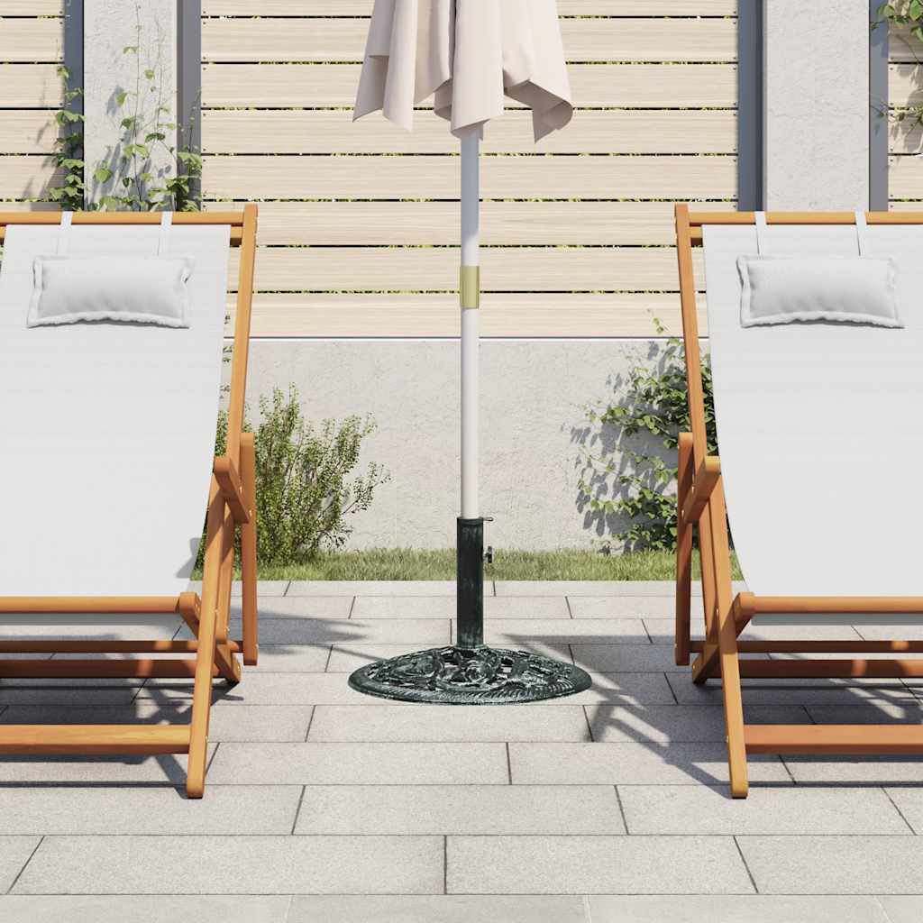 vidaXL Umbrella Base Cast Iron 12 kg 48 cm