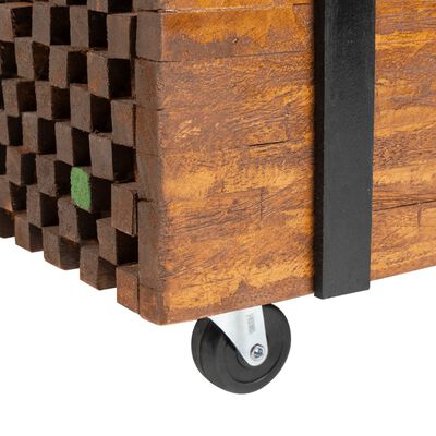 vidaXL Side Table Teak 60x60x38 cm,  vidaXL Side Table Teak 60x60x38 cm