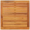 vidaXL Garden Table 64x64x29 cm Solid Acacia Wood