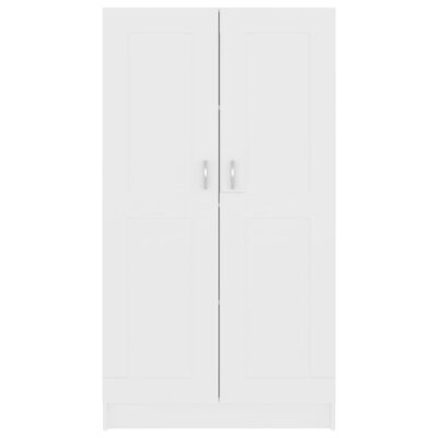 vidaXL Book Cabinet White 82.5x30.5x150 cm Engineered Wood, white vidaXL Book Cabinet White 82.5x30.5x150 cm Engineered Wood