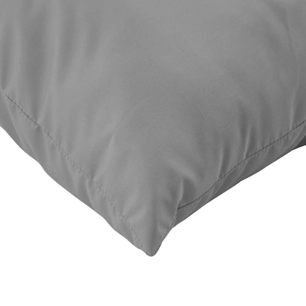 vidaXL Pallet Cushions 2 pcs Grey Oxford Fabric
