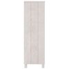 vidaXL Book Cabinet HAMAR White 85x35x112 cm Solid Wood Pine