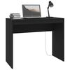 vidaXL Desk Black 90x40x72 cm Engineered Wood