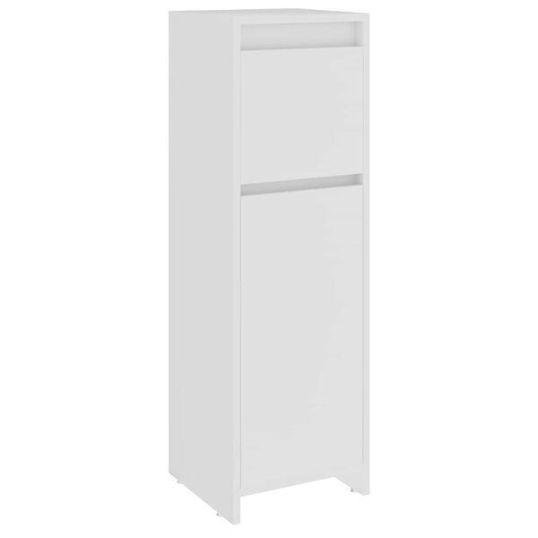 vidaXL Bathroom Cabinet White 30x30x95 cm Engineered Wood