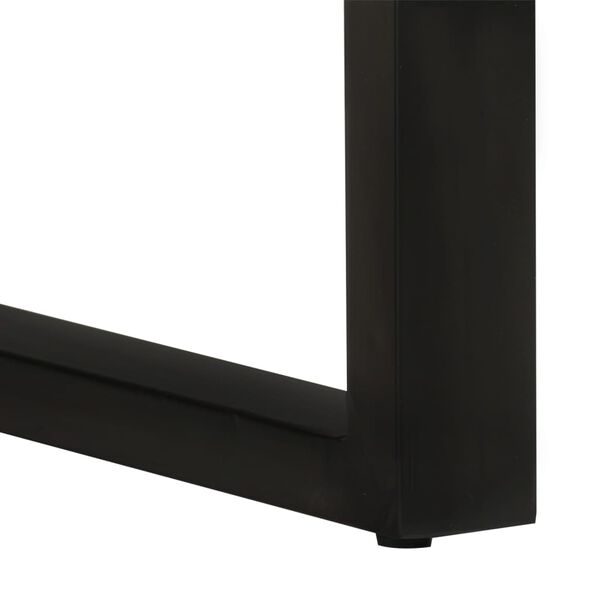 vidaXL Dining Table 120x55x40 cm Solid Rough Wood Mango