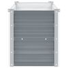 vidaXL Garden Raised Bed Galvanised Steel 100x40x45 cm Grey