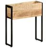 vidaXL Planter 60x20x68 cm Rough Mango Wood