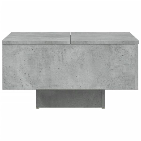 vidaXL Coffee Table Concrete Grey 60x60x31.5 cm Engineered Wood
