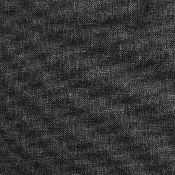 vidaXL Swivel Dining Chairs 2 pcs Black Fabric