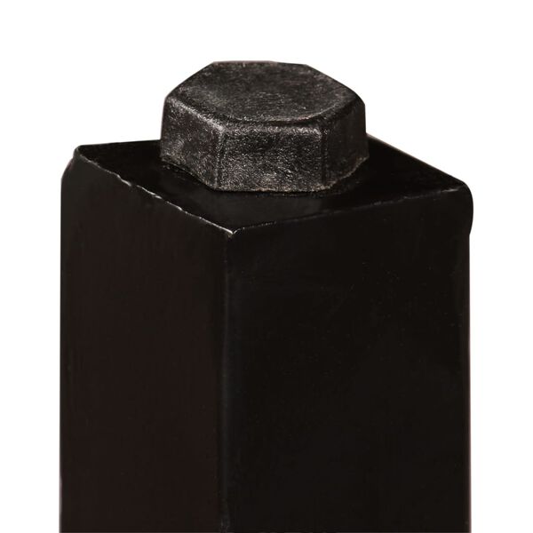 vidaXL Bar Set 3 Pieces Solid Wood Reclaimed and Genuine Leather