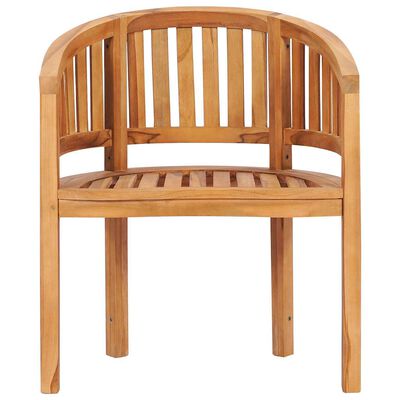 vidaXL Banana Chair Solid Teak Wood,  vidaXL Banana Chair Solid Teak Wood