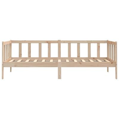 vidaXL Day Bed without Mattress Solid Wood Pine 90x200cm, natural vidaXL Day Bed without Mattress Solid Wood Pine 90x200cm