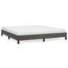 vidaXL Bed Frame without Mattress Dark Grey 180x200 cm Velvet