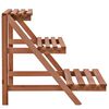 vidaXL 3-Tier Plant Stand Cedar Wood 48x45x40 cm
