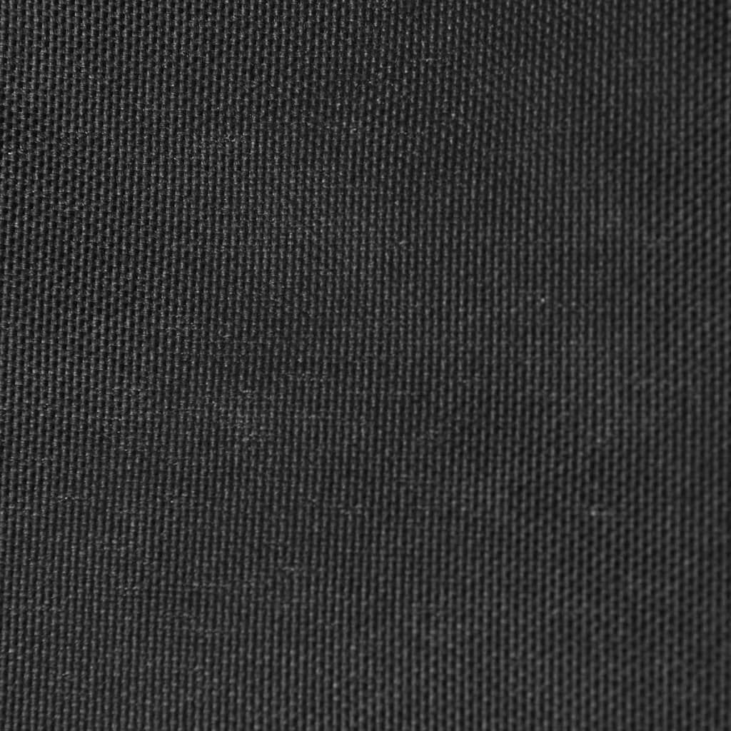 vidaXL Sunshade Sail Oxford Fabric Triangular 5x5x5 m Anthracite